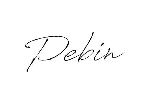 Similarly Antro_Vectra is the best handwritten signature design. Signature creator online .You can use it as an online autograph creator for name Pebin. Pebin signature style 6 images and pictures png