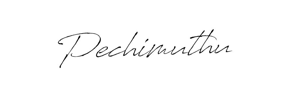 Use a signature maker to create a handwritten signature online. With this signature software, you can design (Antro_Vectra) your own signature for name Pechimuthu. Pechimuthu signature style 6 images and pictures png