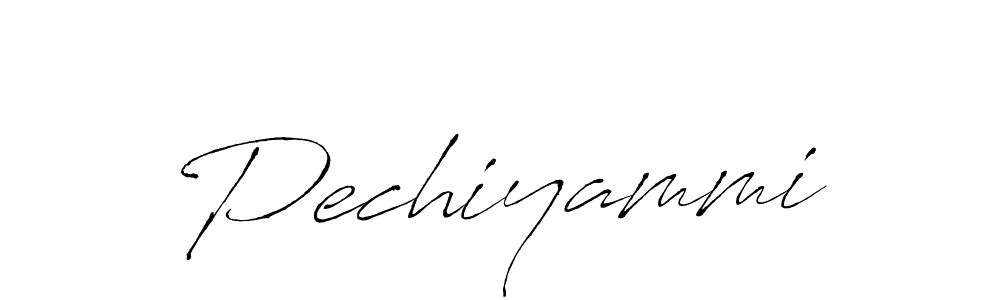 Design your own signature with our free online signature maker. With this signature software, you can create a handwritten (Antro_Vectra) signature for name Pechiyammi. Pechiyammi signature style 6 images and pictures png