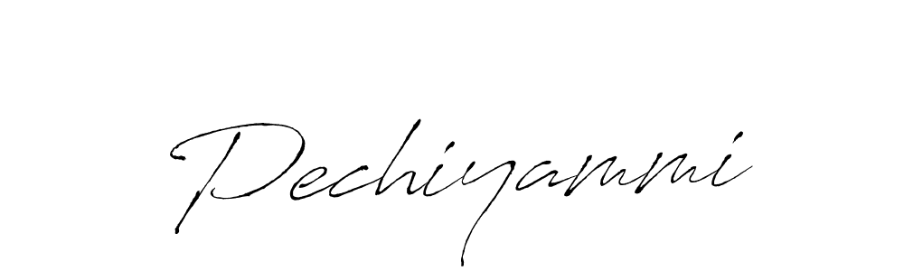 Design your own signature with our free online signature maker. With this signature software, you can create a handwritten (Antro_Vectra) signature for name Pechiyammi. Pechiyammi signature style 6 images and pictures png