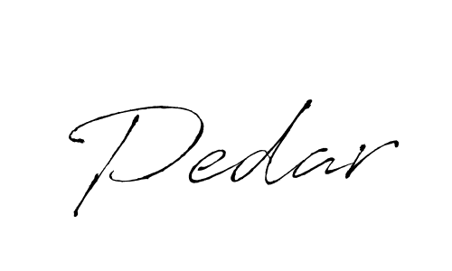 How to make Pedar signature? Antro_Vectra is a professional autograph style. Create handwritten signature for Pedar name. Pedar signature style 6 images and pictures png