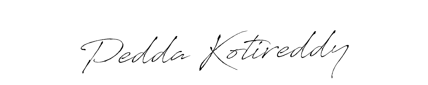 Make a beautiful signature design for name Pedda Kotireddy. With this signature (Antro_Vectra) style, you can create a handwritten signature for free. Pedda Kotireddy signature style 6 images and pictures png
