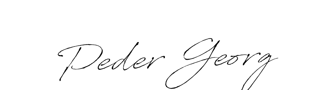 How to make Peder Georg signature? Antro_Vectra is a professional autograph style. Create handwritten signature for Peder Georg name. Peder Georg signature style 6 images and pictures png