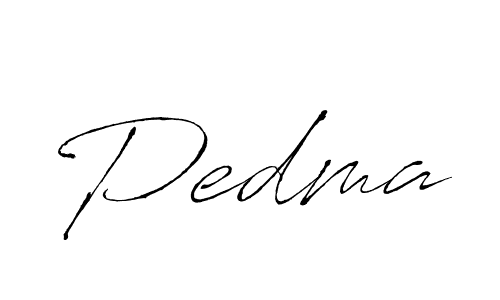 Pedma stylish signature style. Best Handwritten Sign (Antro_Vectra) for my name. Handwritten Signature Collection Ideas for my name Pedma. Pedma signature style 6 images and pictures png