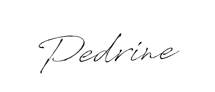 The best way (Antro_Vectra) to make a short signature is to pick only two or three words in your name. The name Pedrine include a total of six letters. For converting this name. Pedrine signature style 6 images and pictures png