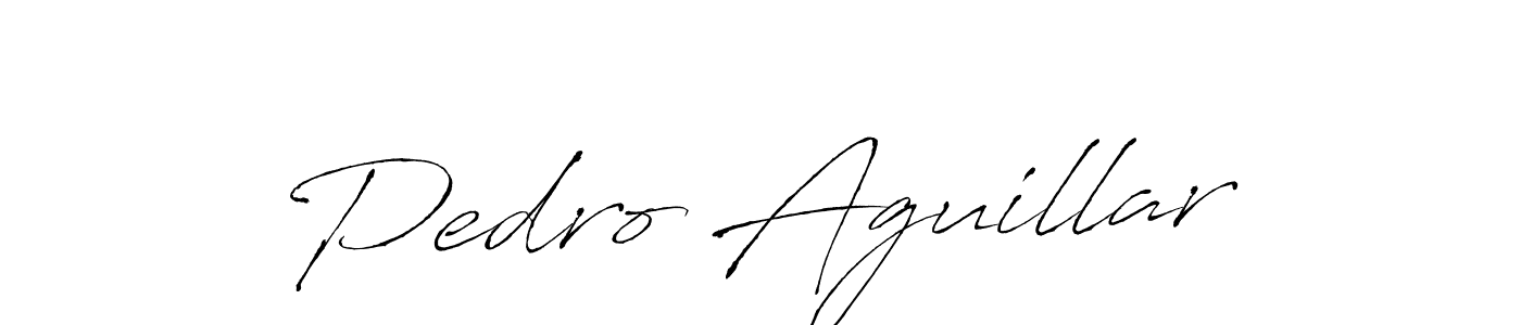 Use a signature maker to create a handwritten signature online. With this signature software, you can design (Antro_Vectra) your own signature for name Pedro Aguillar. Pedro Aguillar signature style 6 images and pictures png