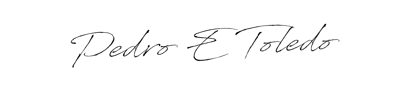 Once you've used our free online signature maker to create your best signature Antro_Vectra style, it's time to enjoy all of the benefits that Pedro E Toledo name signing documents. Pedro E Toledo signature style 6 images and pictures png