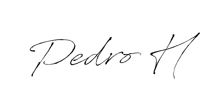 How to Draw Pedro H signature style? Antro_Vectra is a latest design signature styles for name Pedro H. Pedro H signature style 6 images and pictures png