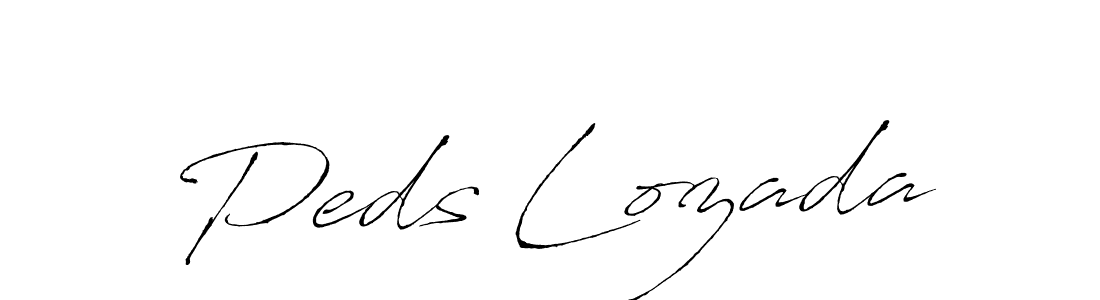 Make a short Peds Lozada signature style. Manage your documents anywhere anytime using Antro_Vectra. Create and add eSignatures, submit forms, share and send files easily. Peds Lozada signature style 6 images and pictures png