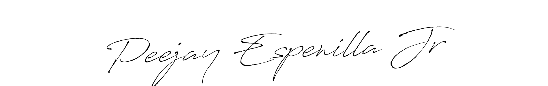 You should practise on your own different ways (Antro_Vectra) to write your name (Peejay Espenilla Jr) in signature. don't let someone else do it for you. Peejay Espenilla Jr signature style 6 images and pictures png