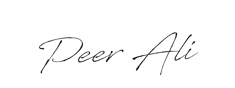 Create a beautiful signature design for name Peer Ali. With this signature (Antro_Vectra) fonts, you can make a handwritten signature for free. Peer Ali signature style 6 images and pictures png