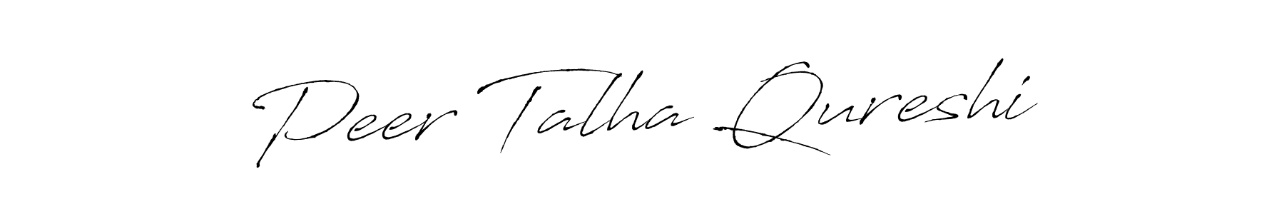 How to make Peer Talha Qureshi signature? Antro_Vectra is a professional autograph style. Create handwritten signature for Peer Talha Qureshi name. Peer Talha Qureshi signature style 6 images and pictures png