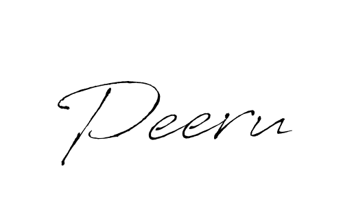 Peeru stylish signature style. Best Handwritten Sign (Antro_Vectra) for my name. Handwritten Signature Collection Ideas for my name Peeru. Peeru signature style 6 images and pictures png