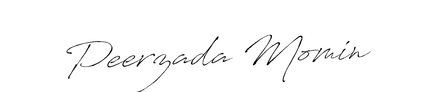 How to make Peerzada Momin signature? Antro_Vectra is a professional autograph style. Create handwritten signature for Peerzada Momin name. Peerzada Momin signature style 6 images and pictures png