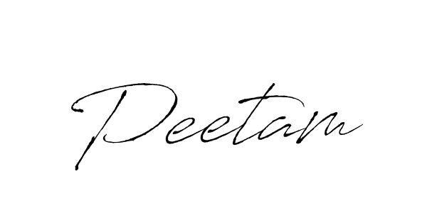 The best way (Antro_Vectra) to make a short signature is to pick only two or three words in your name. The name Peetam include a total of six letters. For converting this name. Peetam signature style 6 images and pictures png