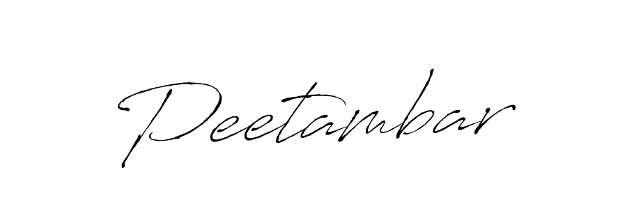 Peetambar stylish signature style. Best Handwritten Sign (Antro_Vectra) for my name. Handwritten Signature Collection Ideas for my name Peetambar. Peetambar signature style 6 images and pictures png