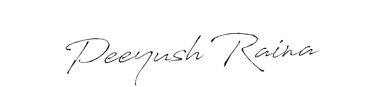Antro_Vectra is a professional signature style that is perfect for those who want to add a touch of class to their signature. It is also a great choice for those who want to make their signature more unique. Get Peeyush Raina name to fancy signature for free. Peeyush Raina signature style 6 images and pictures png