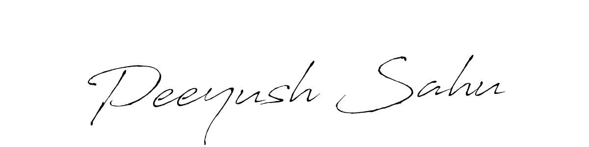 How to make Peeyush Sahu signature? Antro_Vectra is a professional autograph style. Create handwritten signature for Peeyush Sahu name. Peeyush Sahu signature style 6 images and pictures png