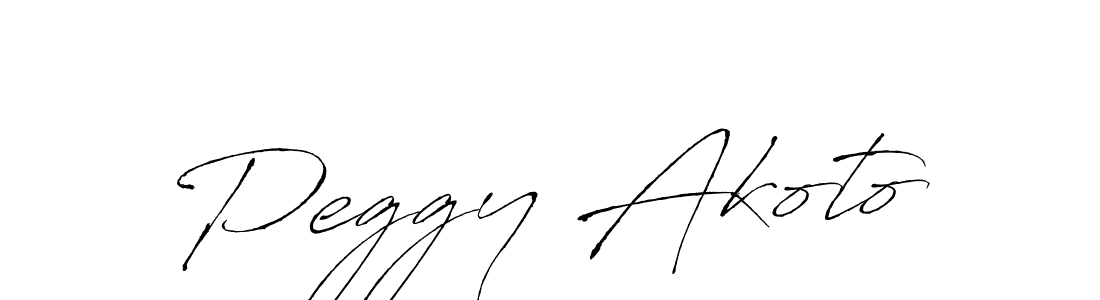 Make a beautiful signature design for name Peggy Akoto. Use this online signature maker to create a handwritten signature for free. Peggy Akoto signature style 6 images and pictures png