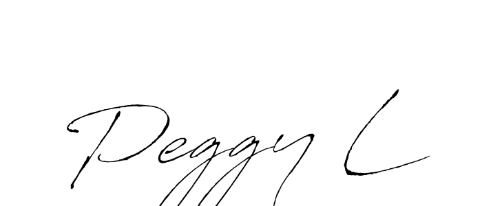 It looks lik you need a new signature style for name Peggy L. Design unique handwritten (Antro_Vectra) signature with our free signature maker in just a few clicks. Peggy L signature style 6 images and pictures png