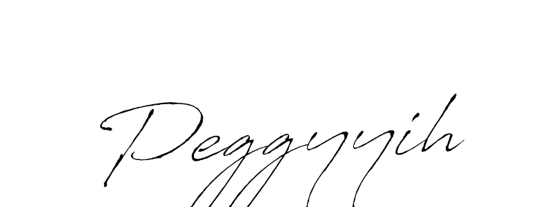How to make Peggyyih name signature. Use Antro_Vectra style for creating short signs online. This is the latest handwritten sign. Peggyyih signature style 6 images and pictures png