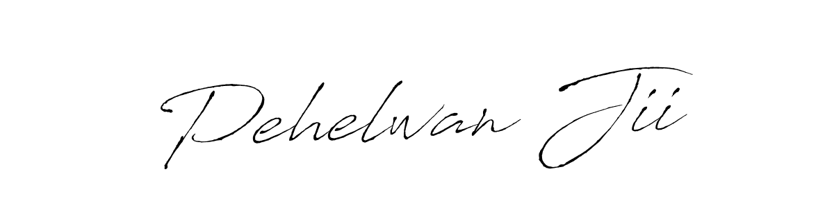 Create a beautiful signature design for name Pehelwan Jii. With this signature (Antro_Vectra) fonts, you can make a handwritten signature for free. Pehelwan Jii signature style 6 images and pictures png
