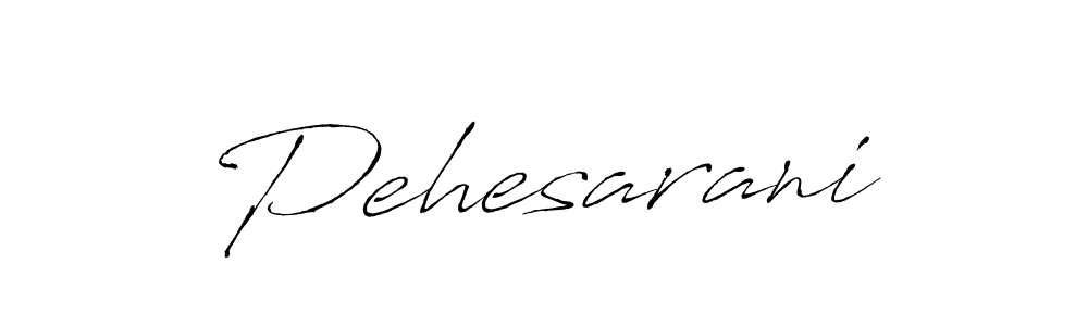 The best way (Antro_Vectra) to make a short signature is to pick only two or three words in your name. The name Pehesarani include a total of six letters. For converting this name. Pehesarani signature style 6 images and pictures png