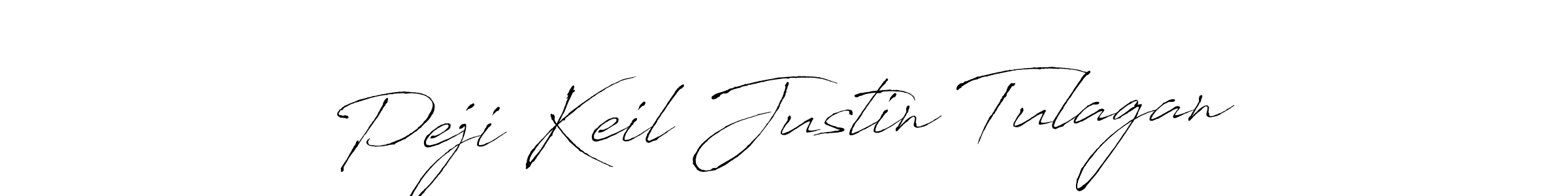 Also You can easily find your signature by using the search form. We will create Peji Keil Justin Tulagan name handwritten signature images for you free of cost using Antro_Vectra sign style. Peji Keil Justin Tulagan signature style 6 images and pictures png