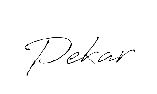 Design your own signature with our free online signature maker. With this signature software, you can create a handwritten (Antro_Vectra) signature for name Pekar. Pekar signature style 6 images and pictures png