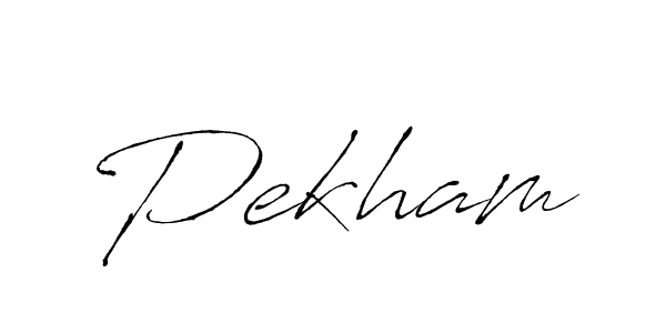 How to Draw Pekham signature style? Antro_Vectra is a latest design signature styles for name Pekham. Pekham signature style 6 images and pictures png