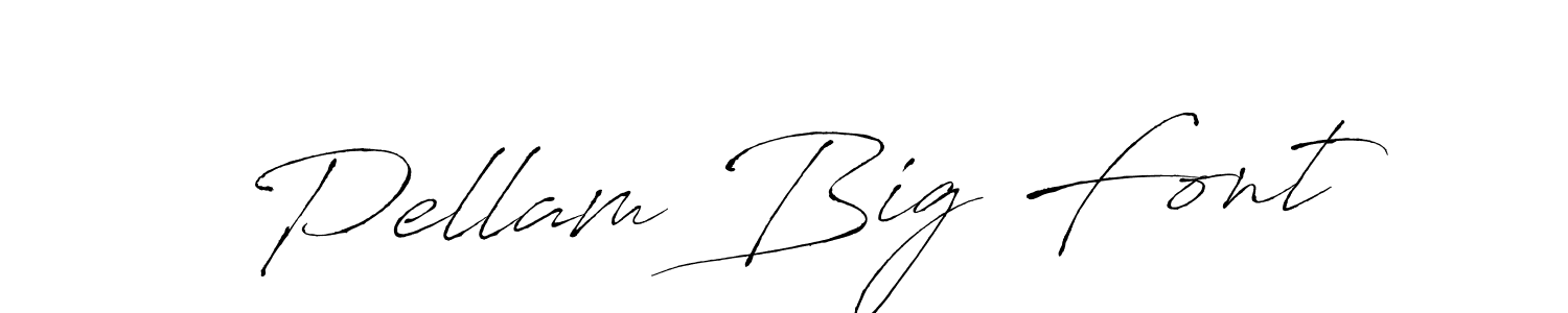 Use a signature maker to create a handwritten signature online. With this signature software, you can design (Antro_Vectra) your own signature for name Pellam Big Font. Pellam Big Font signature style 6 images and pictures png