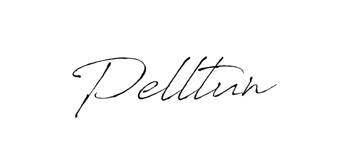 Design your own signature with our free online signature maker. With this signature software, you can create a handwritten (Antro_Vectra) signature for name Pelltun. Pelltun signature style 6 images and pictures png