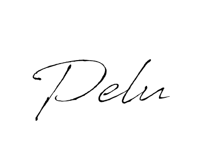 Use a signature maker to create a handwritten signature online. With this signature software, you can design (Antro_Vectra) your own signature for name Pelu. Pelu signature style 6 images and pictures png