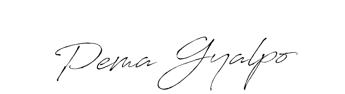 Design your own signature with our free online signature maker. With this signature software, you can create a handwritten (Antro_Vectra) signature for name Pema Gyalpo. Pema Gyalpo signature style 6 images and pictures png