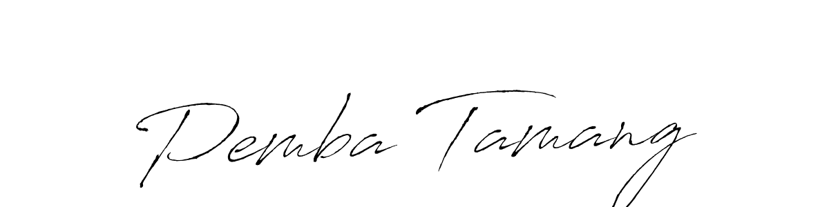 How to make Pemba Tamang signature? Antro_Vectra is a professional autograph style. Create handwritten signature for Pemba Tamang name. Pemba Tamang signature style 6 images and pictures png