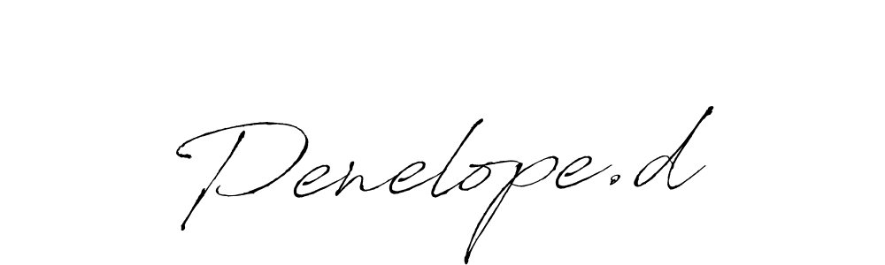 Antro_Vectra is a professional signature style that is perfect for those who want to add a touch of class to their signature. It is also a great choice for those who want to make their signature more unique. Get Penelope.d name to fancy signature for free. Penelope.d signature style 6 images and pictures png