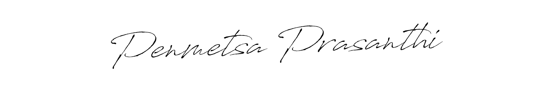 Use a signature maker to create a handwritten signature online. With this signature software, you can design (Antro_Vectra) your own signature for name Penmetsa Prasanthi. Penmetsa Prasanthi signature style 6 images and pictures png