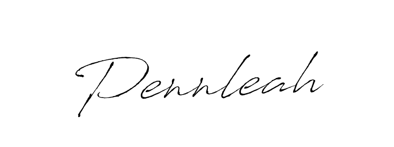 Make a beautiful signature design for name Pennleah. With this signature (Antro_Vectra) style, you can create a handwritten signature for free. Pennleah signature style 6 images and pictures png