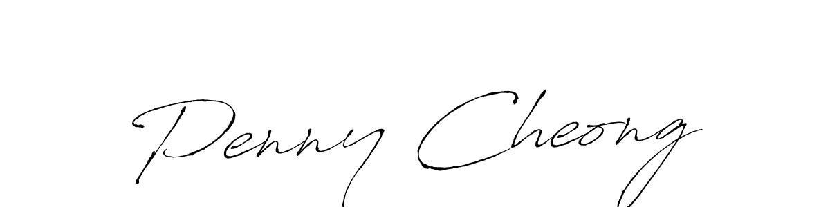 How to make Penny Cheong signature? Antro_Vectra is a professional autograph style. Create handwritten signature for Penny Cheong name. Penny Cheong signature style 6 images and pictures png