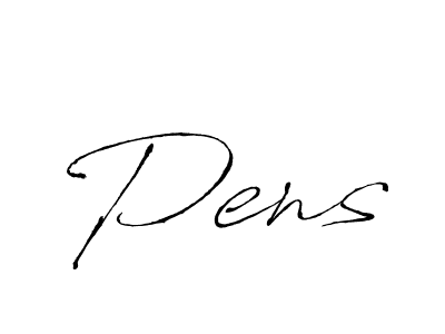 How to Draw Pens signature style? Antro_Vectra is a latest design signature styles for name Pens. Pens signature style 6 images and pictures png