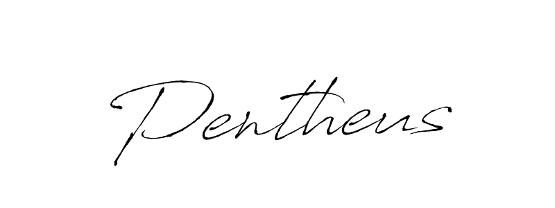 You should practise on your own different ways (Antro_Vectra) to write your name (Pentheus) in signature. don't let someone else do it for you. Pentheus signature style 6 images and pictures png