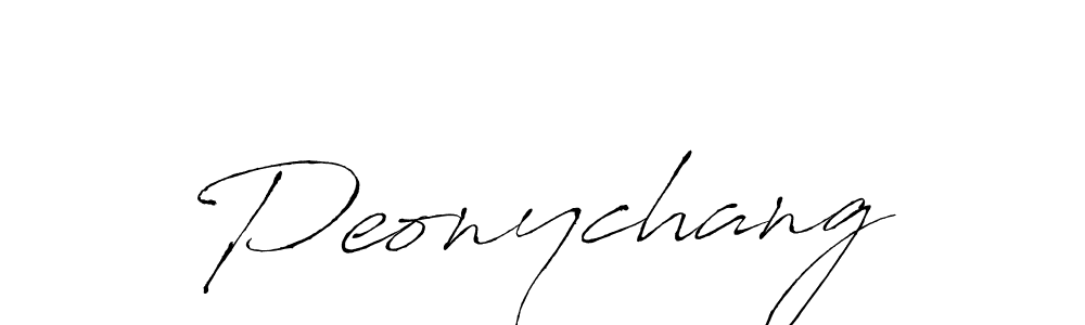 Also we have Peonychang name is the best signature style. Create professional handwritten signature collection using Antro_Vectra autograph style. Peonychang signature style 6 images and pictures png