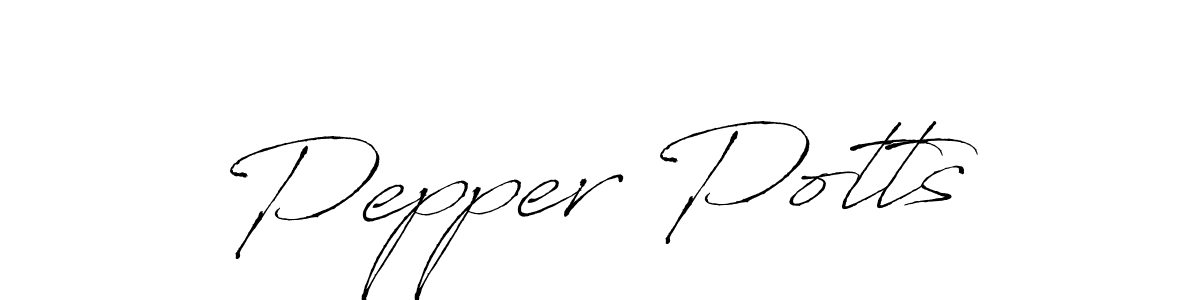 Pepper Potts stylish signature style. Best Handwritten Sign (Antro_Vectra) for my name. Handwritten Signature Collection Ideas for my name Pepper Potts. Pepper Potts signature style 6 images and pictures png