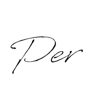 How to make Per name signature. Use Antro_Vectra style for creating short signs online. This is the latest handwritten sign. Per signature style 6 images and pictures png