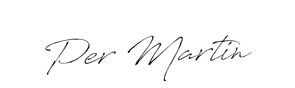 Create a beautiful signature design for name Per Martin. With this signature (Antro_Vectra) fonts, you can make a handwritten signature for free. Per Martin signature style 6 images and pictures png