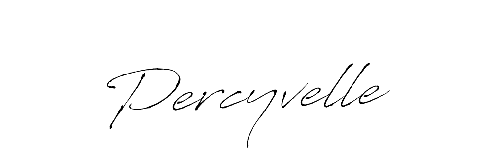 Create a beautiful signature design for name Percyvelle. With this signature (Antro_Vectra) fonts, you can make a handwritten signature for free. Percyvelle signature style 6 images and pictures png