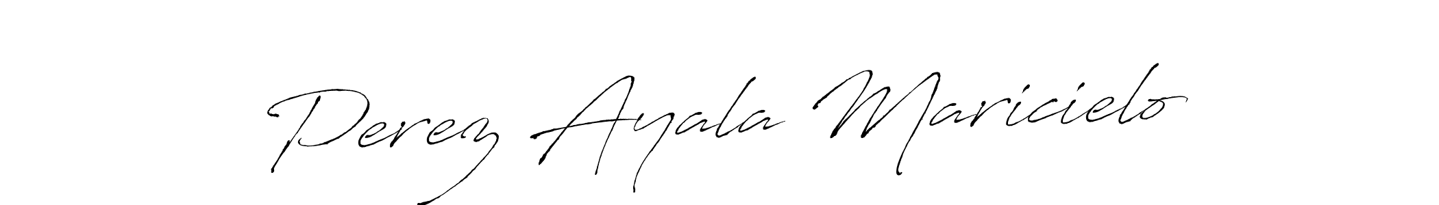 This is the best signature style for the Perez Ayala Maricielo name. Also you like these signature font (Antro_Vectra). Mix name signature. Perez Ayala Maricielo signature style 6 images and pictures png