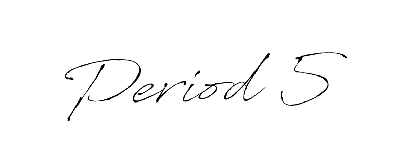 The best way (Antro_Vectra) to make a short signature is to pick only two or three words in your name. The name Period 5 include a total of six letters. For converting this name. Period 5 signature style 6 images and pictures png