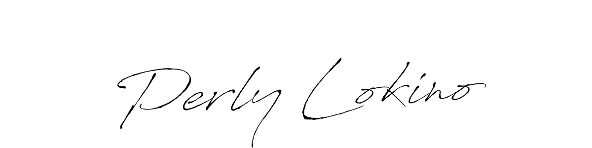 Also we have Perly Lokino name is the best signature style. Create professional handwritten signature collection using Antro_Vectra autograph style. Perly Lokino signature style 6 images and pictures png