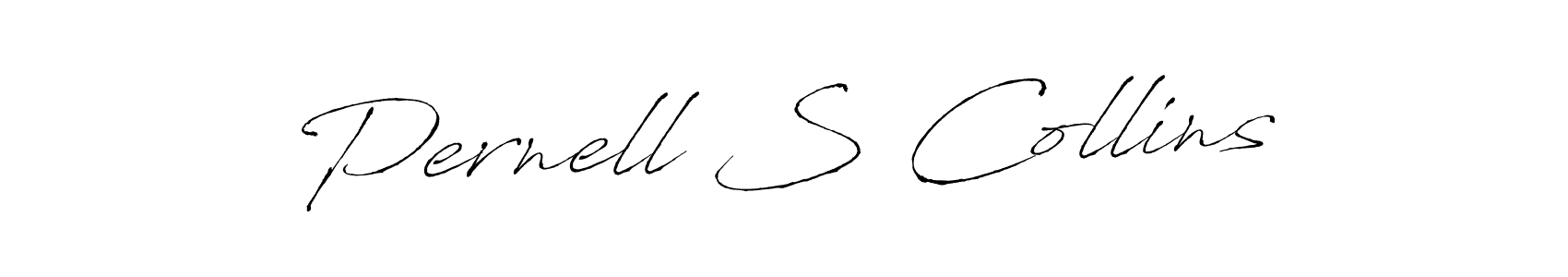 Make a beautiful signature design for name Pernell S Collins. Use this online signature maker to create a handwritten signature for free. Pernell S Collins signature style 6 images and pictures png